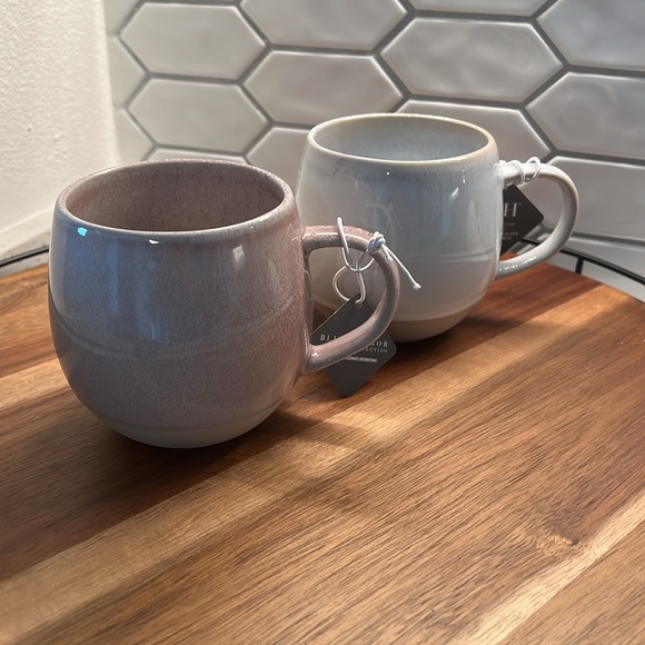 NEW Set of 2 Reactive Glaze mugs from Blue Harbor - Picture 3 of 14